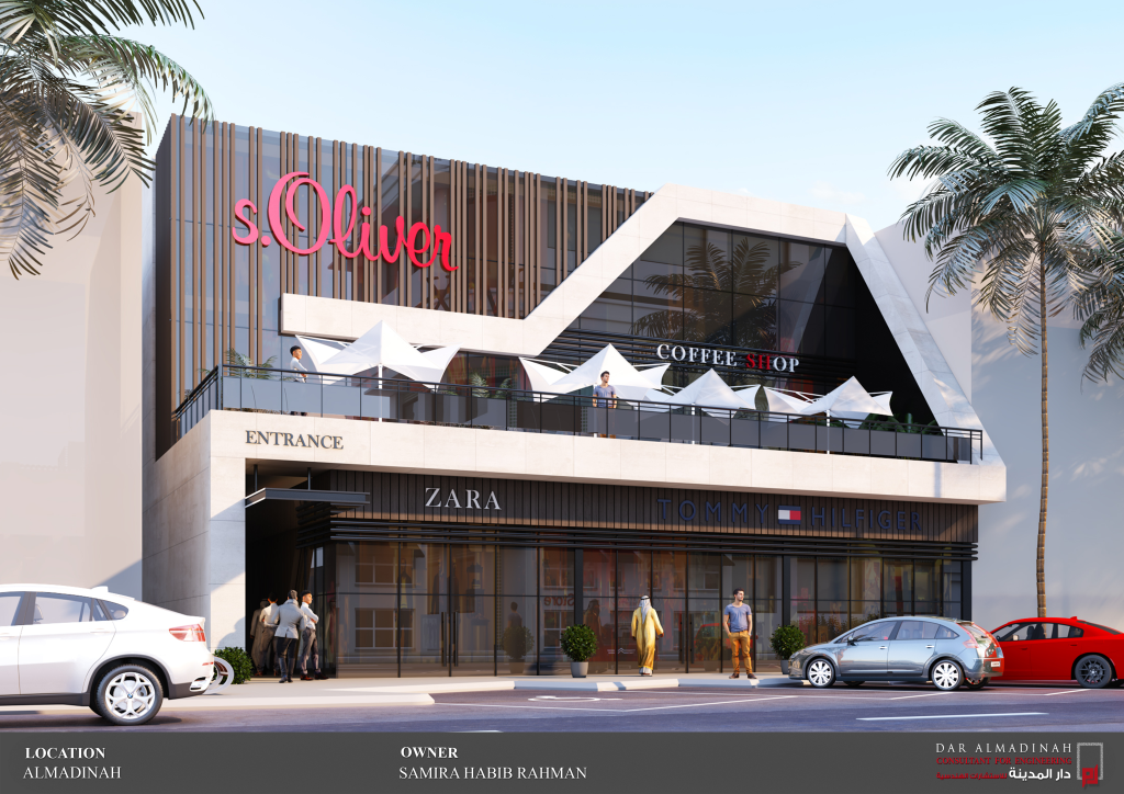 Trade fair and upper terraces