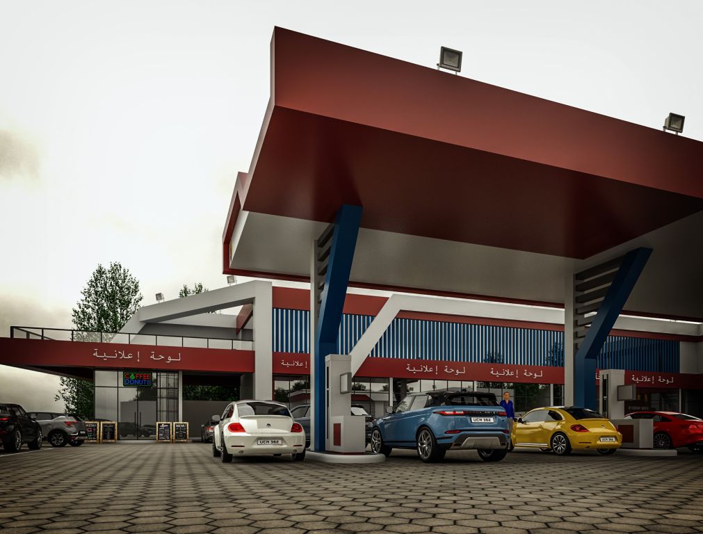 صورة السلايدر - fuel-station